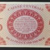 billet de 5 francs caisse centrale de la france d'outre mer
