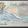 pacifique sud iles cook billets de 3 dollars 1987 pick 3 neuf ( unc )