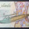pacifique sud iles cook billets de 3 dollars 1987 pick 3 neuf ( unc )