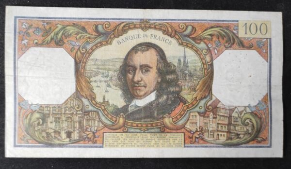 france billet de 100 francs corneille du 04/11/1976 x.1001 ref f.65/55