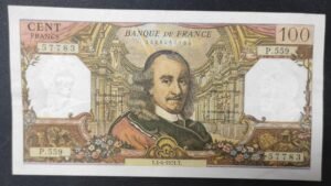 france billet de 100 francs corneille du 01/04/1971 p.559 ref f.65/35