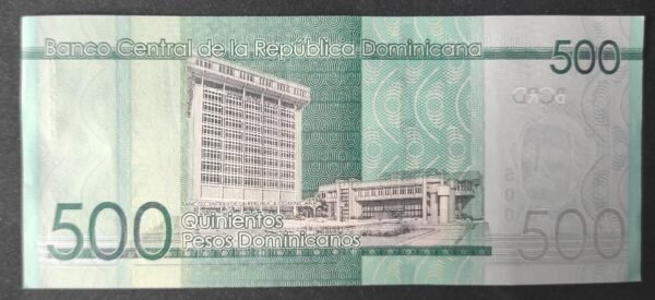 république dominicaine billet de 500 pesos 2024 pick 192 neuf ( unc )