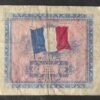 france billet de 5 francs drapeau sans série de 1944 ref : vf.17/01