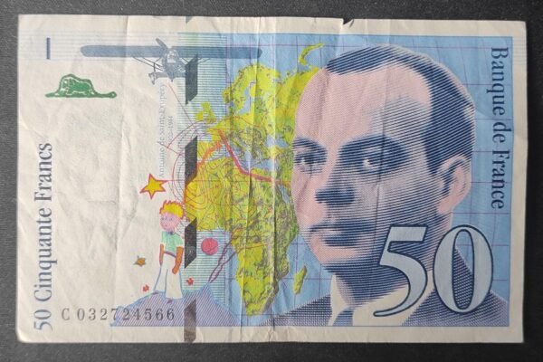 france billet de 50 francs saint exupery 1997 ref : f.73/04 (copie)