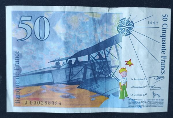 france billet de 50 francs saint exupery 1997 ref : f.73/04 (copie)