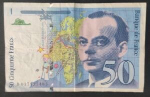 france billet de 50 francs saint exupery 1997 ref : f.73/04 (copie)