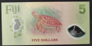 nouveauté 2026 iles fidji pacifique sud magnifique billet 5 dollars neuf unc