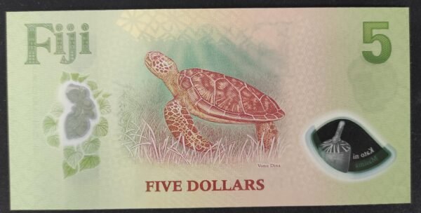 nouveauté 2026 iles fidji pacifique sud magnifique billet 5 dollars neuf unc