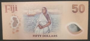 nouveauté 2026 fidji magnifique billet 50 dollars polymère neuf unc