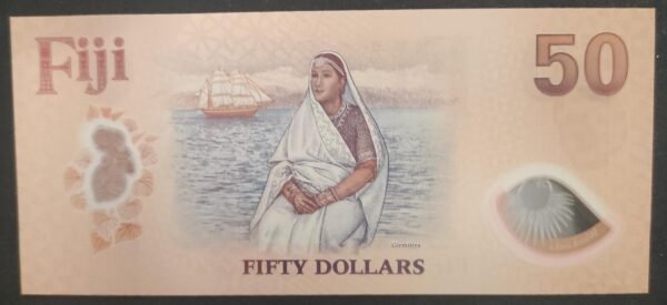 nouveauté 2026 fidji magnifique billet 50 dollars polymère neuf unc