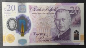 grande bretagne billet de 20 pounds 2024 polymère charles iii pr neuf !