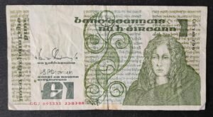 irlande billet de 1 pound du 23/03/1988 pick 70