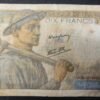 france billet de 10 francs mineur du 26/11/1942 v.33 ref : f.08/06