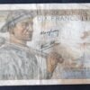 france billet de 10 francs mineur du 26/11/1942 p.34 ref : f.08/06 radar