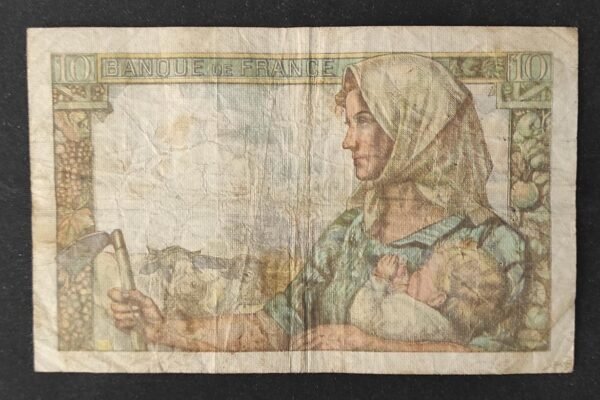 france billet de 10 francs mineur du 26/11/1942 z.23 ref : f.08/06 (copie)