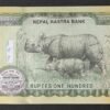 nouveauté népal billet de 100 rupées 2024 neuf ( unc ) pick 80 rhinoceros