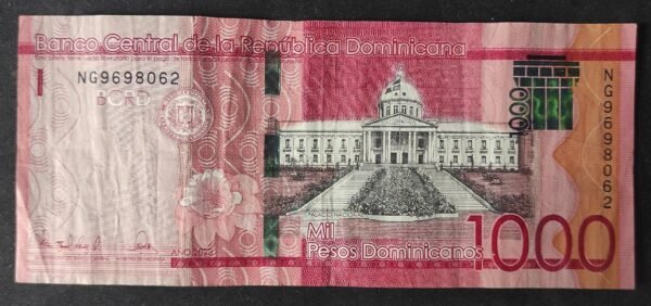 république dominicaine billet de 1000 pesos 2023 pick 19