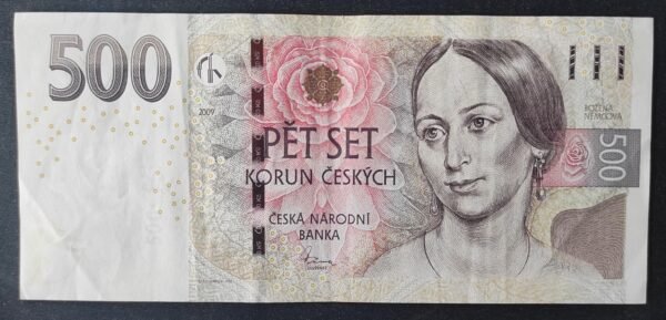 république tchèque billet de 500 korun type 2018 pick pnl2
