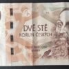 république tchèque billet de 200 korun type 1998 pick 19