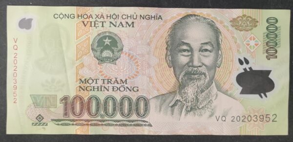 viet nam billet de 100 000 dong de 2019 polymère pick 122 sup (copie)