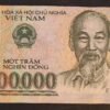 viet nam billet de 100 000 dong de 2017 polymère pick 122