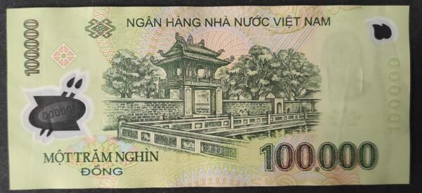 viet nam billet de 100 000 dong de 2017 polymère pick 122 sup+ (copie)