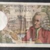 france billet de 10 francs voltaire du 08/05/1969 a.495 ref : f.62/38