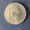 rarissime pièce de 5 francs des nouvelles hébrides 1982 !!