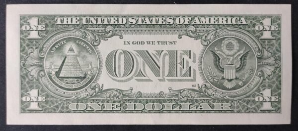 etats unis d'amérique usa billet 1 dollar 2021 l ( 12 ) san francisco ca pr neuf (copie)