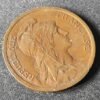 rare france pièce de 10 centimes dupuis 1921 ttb