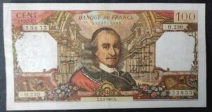 france billet de 100 francs corneille du 02/02/1967 q.220 ref f.65/16 (copie)