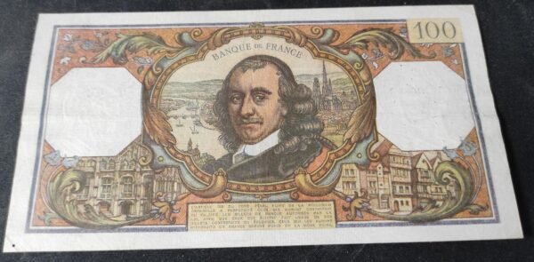 france billet de 100 francs corneille du 08/01/1970 e.443 ref f.65/29