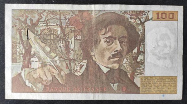 france billet de 100 francs delacroix 1979 v.10 ref : f.69/02 (copie)
