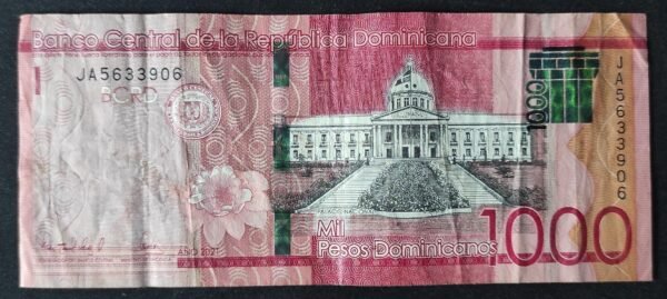 république dominicaine billet de 1000 pesos 2023 pick 193 (copie)