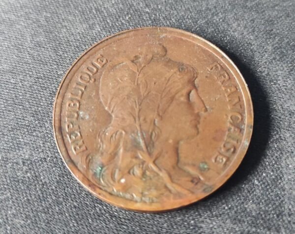 rare france pièce de 10 centimes dupuis 1921 ttb (copie)