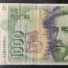 espagne billet de 1000 pesetas de 1992 pick 163 (copie)