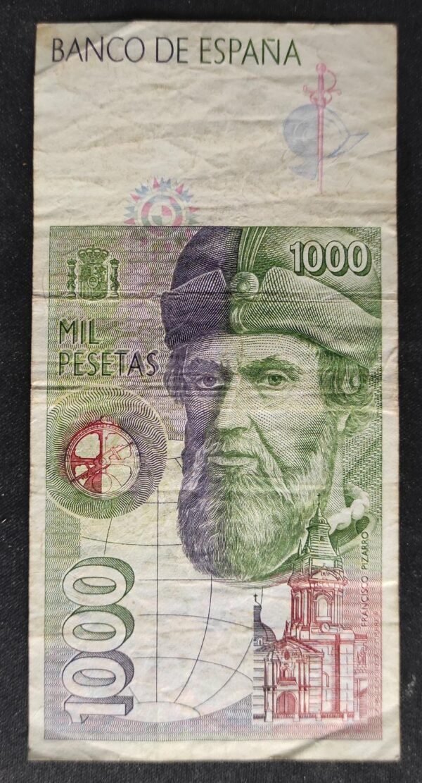 espagne billet de 1000 pesetas de 1992 pick 163 (copie)