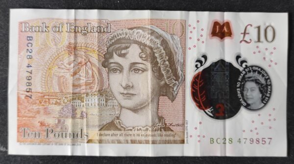 grande bretagne billet de 10 pounds 2016 pick 395 polymère (copie)
