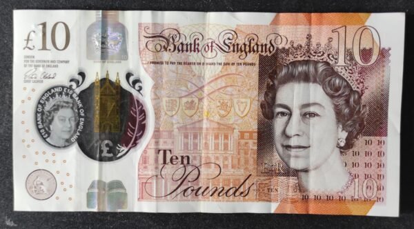 grande bretagne billet de 10 pounds 2016 pick 395 polymère (copie)