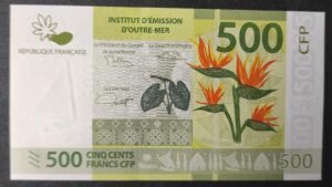 nouvelle calédonie polynésie billet de 500 francs neuf 3e signature alphabet a4!