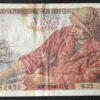 france billet de 20 francs pécheur du 21/05/1942 y.28 ref : f.13/02 (copie)