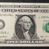 etats unis d'amérique usa billet 1 dollar 2021 l ( 12 ) san francisco ca pr neuf