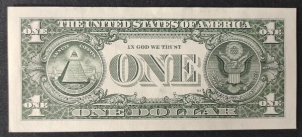 etats unis d'amérique usa billet 1 dollar 2021 l ( 12 ) san francisco ca pr neuf