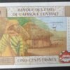 congo billet de 500 francs banque des etats de l'afrique centrale 2002 neuf unc