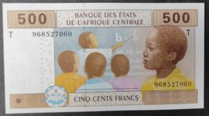 congo billet de 500 francs banque des etats de l'afrique centrale 2002 neuf unc congo billet de 500 francs banque des etats de l'afrique centrale 2002 neuf unc
