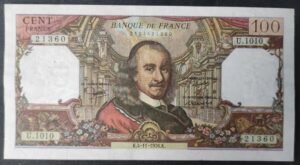 france billet de 100 francs corneille du 04/11/1976 x.1001 ref f.65/55 (copie)