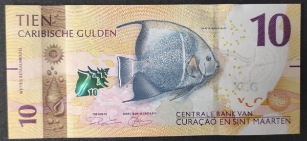 nouveauté : curaçao et saint martin billet de 10 gulden 31/03/2025 neuf ( unc ) (copie)