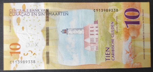 nouveauté : curaçao et saint martin billet de 10 gulden 31/03/2025 neuf ( unc ) (copie)