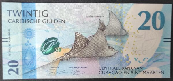 curaçao et saint martin billet de 10 gulden 31/03/2025 neuf ( unc ) (copie)