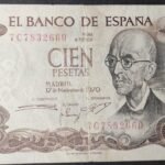 espagne billet de 100 pesetas du 17/11/1970 pick 152 (copie) espagne billet de 100 pesetas du 17/11/1970 pick 152 (copie)